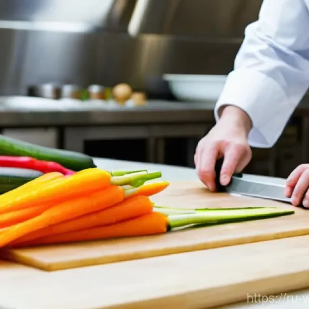 양식조리사 취업 준비 시 필수 체크리스트 - **Prompt 1: Culinary Student Mastering Knife Skills**
    A focused young culinary student, wearing ...